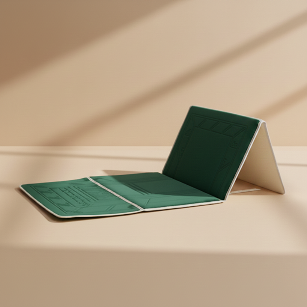 Tapis confort avec dossier pliable - Vert