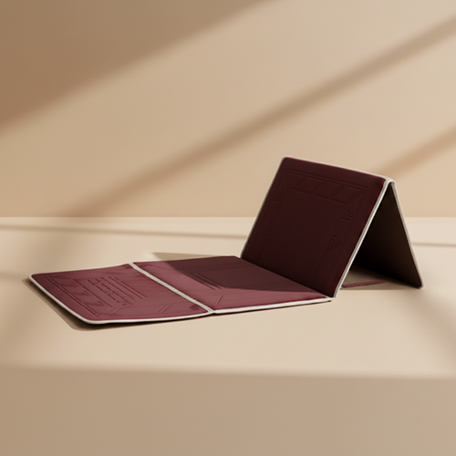 Tapis confort avec dossier pliable - Bordeaux